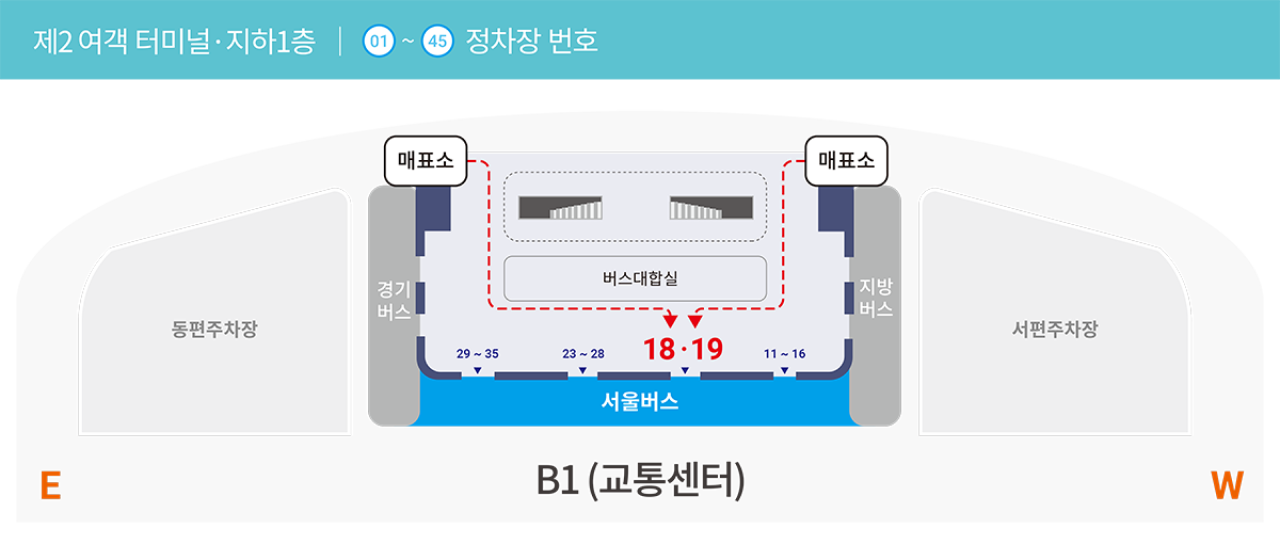 여객터미널 지하1층